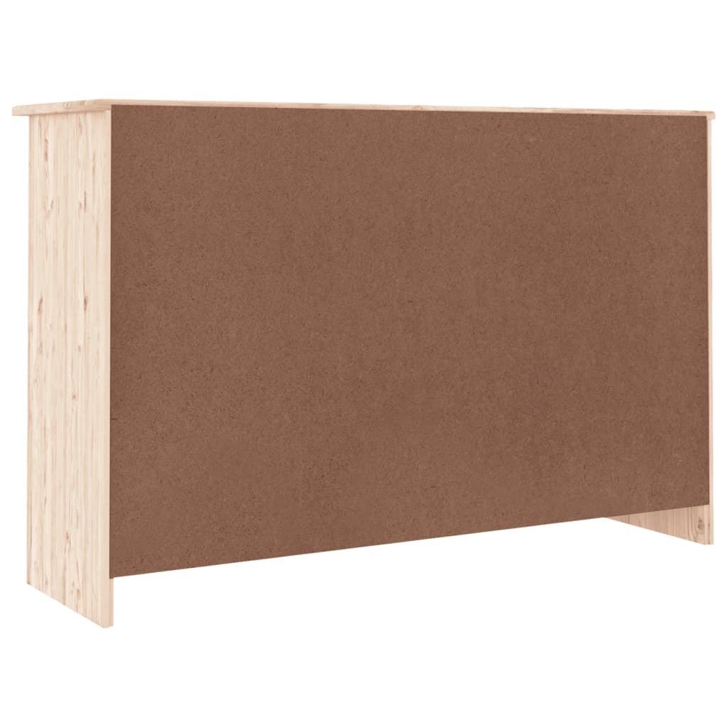 vidaXL Dressoir ALTA 112x35x73 cm massief grenenhout