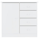 vidaXL Sideboard ALTA 77x35x73 cm solid pinewood white