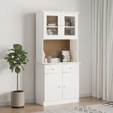 vidaXL Opzetkast ALTA 77x30x92 cm massief grenenhout