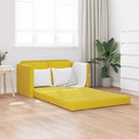 vidaXL Sofa bed floor model 2-in-1 122x204x55 cm velvet light grey