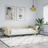 vidaXL Slaapbank met matras 90x200 cm kunstleer zwart