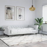 vidaXL Slaapbank met matras 90x200 cm kunstleer zwart