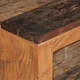 vidaXL Sideboard 60x33x75 cm solid acacia wood and reclaimed wood