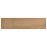 vidaXL Wandtafel 110x30x76 cm bewerkt hout zwart