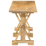 vidaXL Bankje 160x35x45 cm massief mangohout