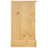 vidaXL Dressoir "Corona" Bruin 112x44x78 cm Massief Hout Mexicaans Dennenhout