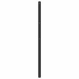 vidaXL Replacement Headboard 75 cm Metal Black