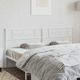 vidaXL Replacement Headboard 75 cm Metal Black