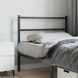 vidaXL Replacement Headboard 75 cm Metal Black
