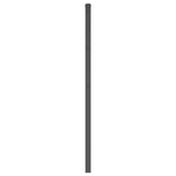vidaXL Replacement Headboard 75 cm Metal Black