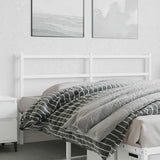 vidaXL Replacement Headboard 75 cm Metal Black