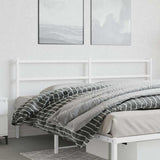 vidaXL Replacement Headboard 75 cm Metal Black