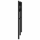 vidaXL Vervangend hoofdbord 75 cm metaal zwart