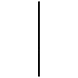 vidaXL Replacement Headboard 75 cm Metal Black