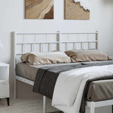 vidaXL Replacement Headboard 75 cm Metal Black