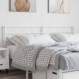 vidaXL Replacement Headboard 75 cm Metal Black