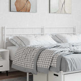 vidaXL Replacement Headboard 75 cm Metal Black