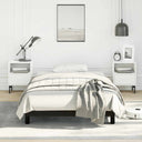 vidaXL Bedframe zonder matras king eenpersoons maat fluweel zwart