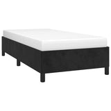 vidaXL Bedframe zonder matras king eenpersoons maat fluweel zwart