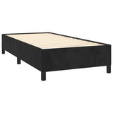 vidaXL Bedframe zonder matras king eenpersoons maat fluweel zwart