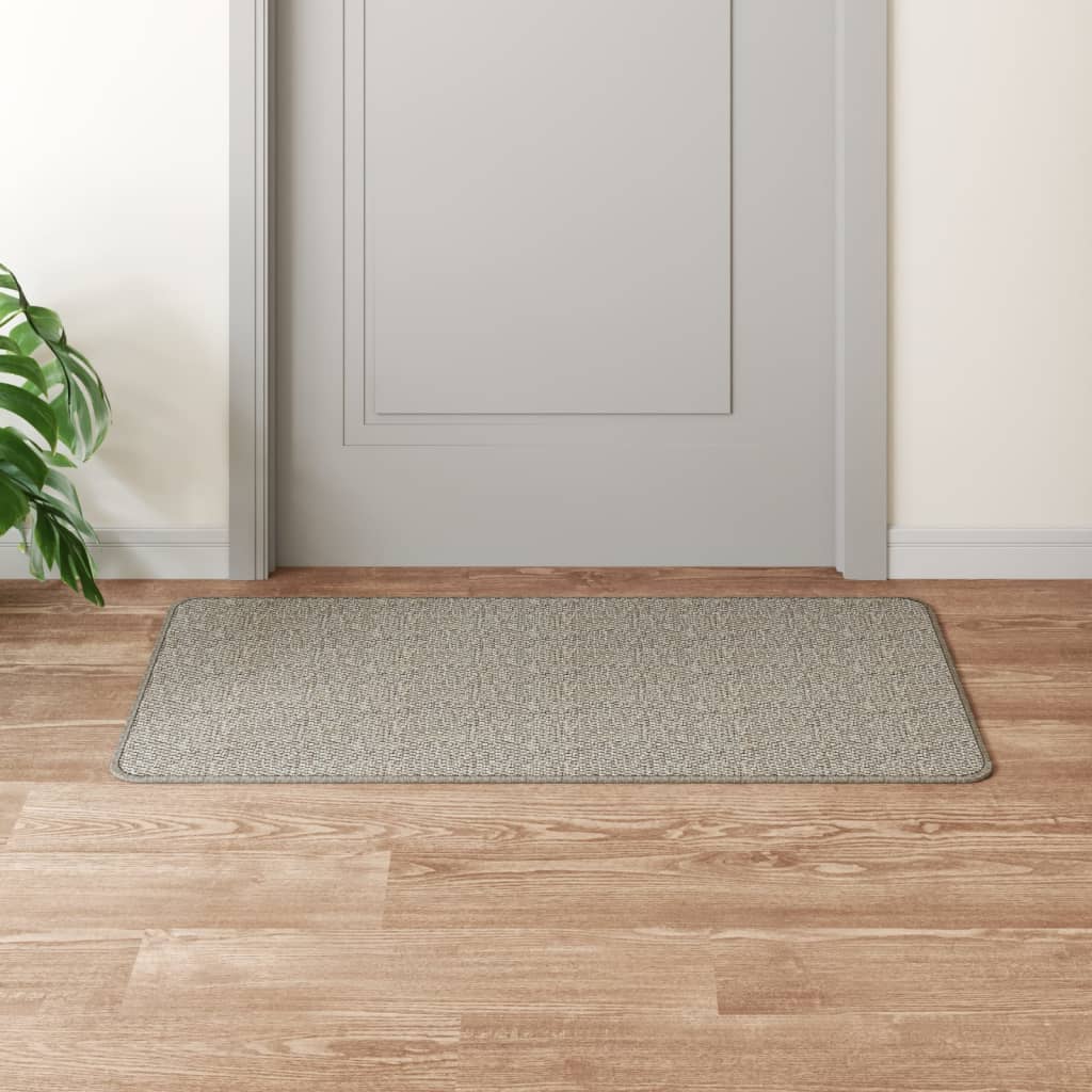 vidaXL Tapijtloper 50x100 cm sisal-look platina