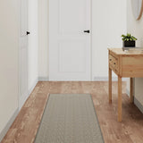 vidaXL Tapijtloper 50x100 cm sisal-look platina