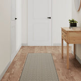 vidaXL Tapijtloper 50x100 cm sisal-look platina