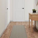 vidaXL Tapijtloper 50x100 cm sisal-look platina