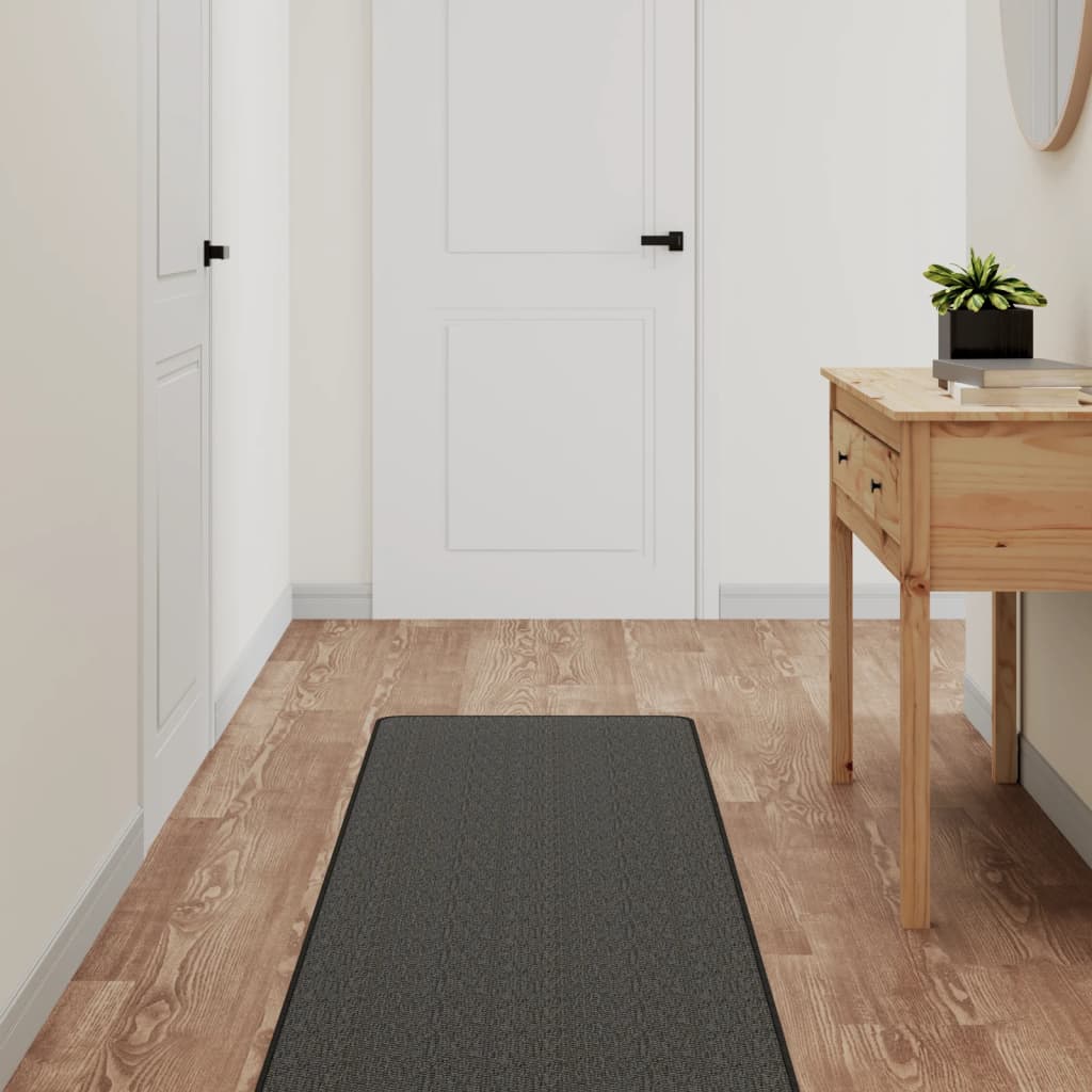 vidaXL Tapijtloper 50x100 cm sisal-look platina