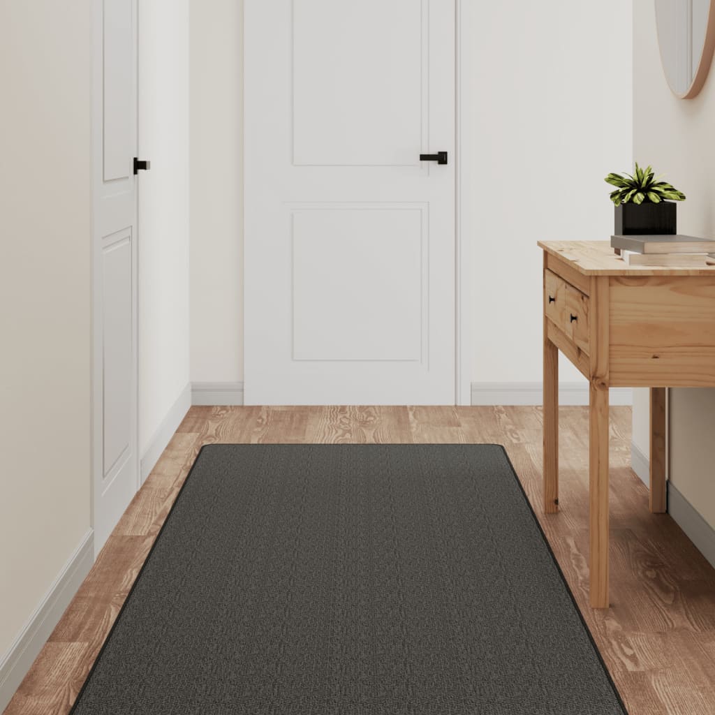 vidaXL Tapijtloper 50x100 cm sisal-look platina