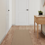 vidaXL Tapijtloper 50x100 cm sisal-look platina