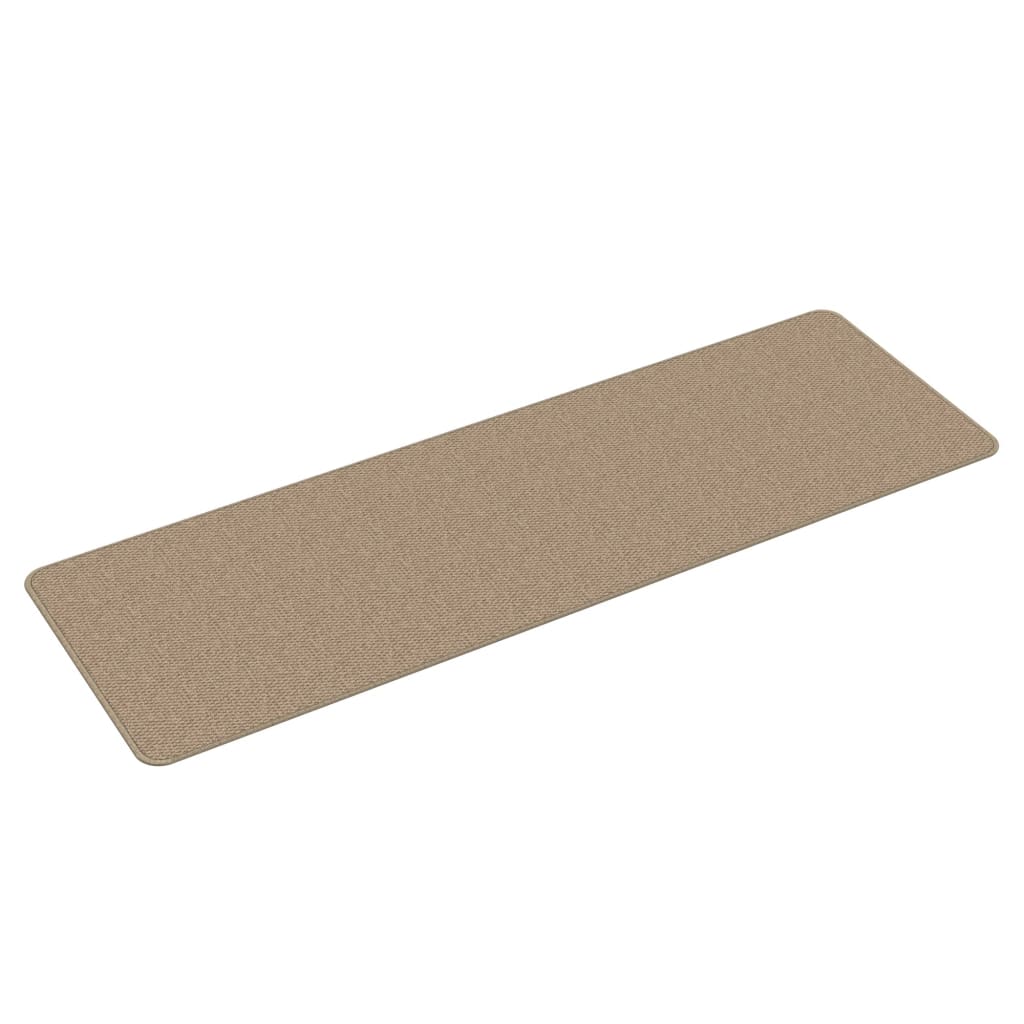 vidaXL Tapijtloper 50x100 cm sisal-look platina