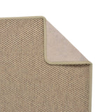 vidaXL Tapijtloper 50x100 cm sisal-look platina