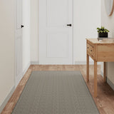 vidaXL Tapijtloper 50x100 cm sisal-look platina
