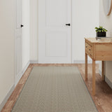 vidaXL Tapijtloper 50x100 cm sisal-look platina