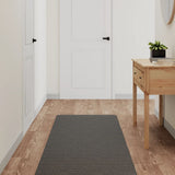 vidaXL Tapijtloper 60x180 cm antracietkleurig