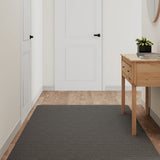 vidaXL Tapijtloper 60x180 cm antracietkleurig
