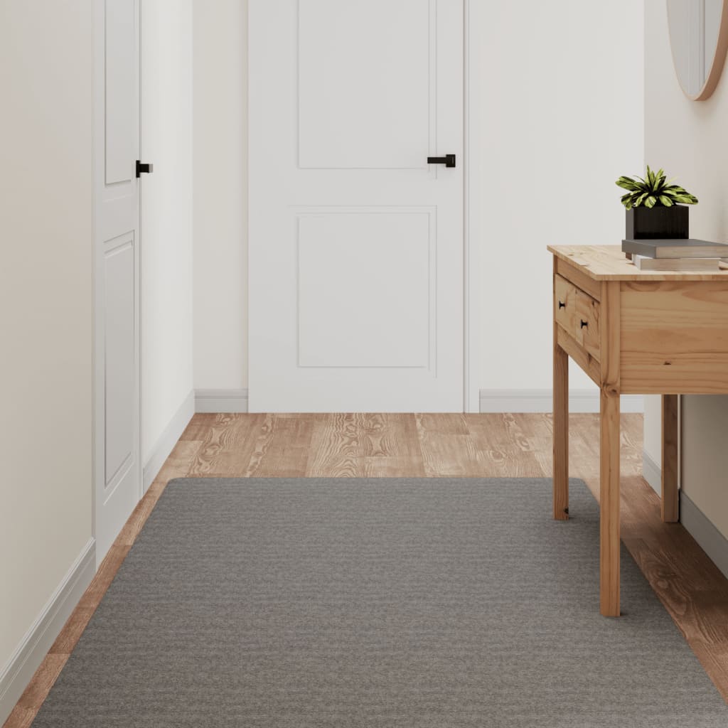 vidaXL Tapijtloper 60x180 cm antracietkleurig
