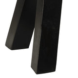 vidaXL Bankje 160x28x50 cm echt geitenleer bruin en wit