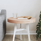 vidaXL Tafelblad rond Ø30x1,5 cm massief beukenhout