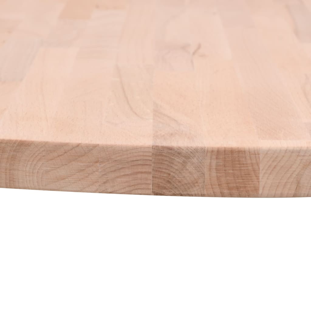vidaXL Tafelblad rond Ø30x1,5 cm massief beukenhout