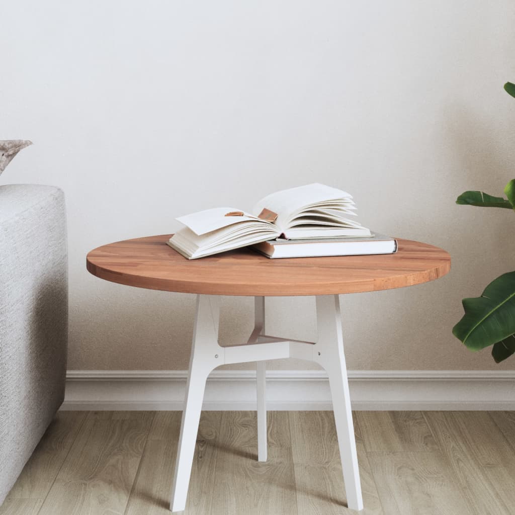 vidaXL Tafelblad rond Ø30x1,5 cm massief beukenhout