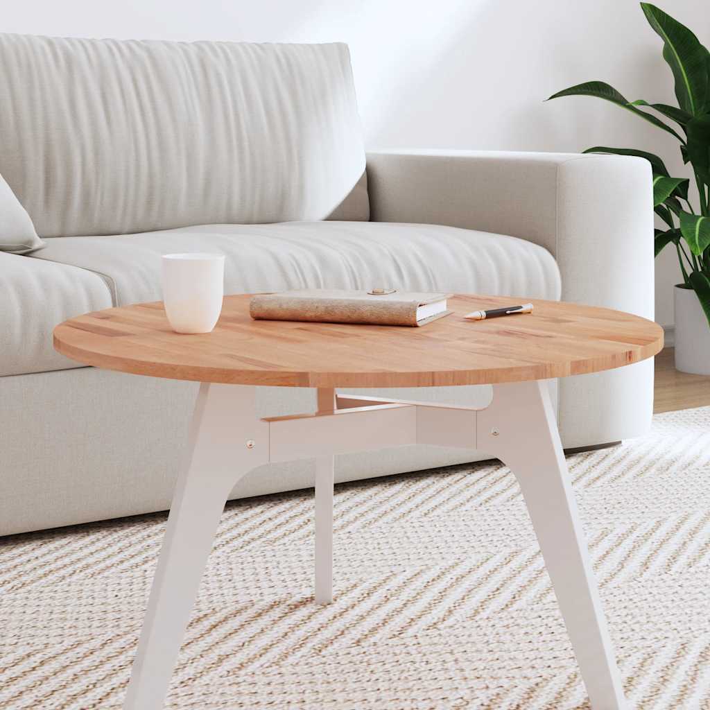 vidaXL Tafelblad rond Ø30x1,5 cm massief beukenhout