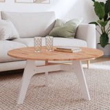 vidaXL Tafelblad rond Ø30x1,5 cm massief beukenhout