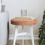vidaXL Tafelblad rond Ø30x1,5 cm massief beukenhout