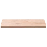 vidaXL Wastafelblad 80x40x1,5 cm massief beukenhout