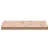 vidaXL Wastafelblad 80x40x1,5 cm massief beukenhout