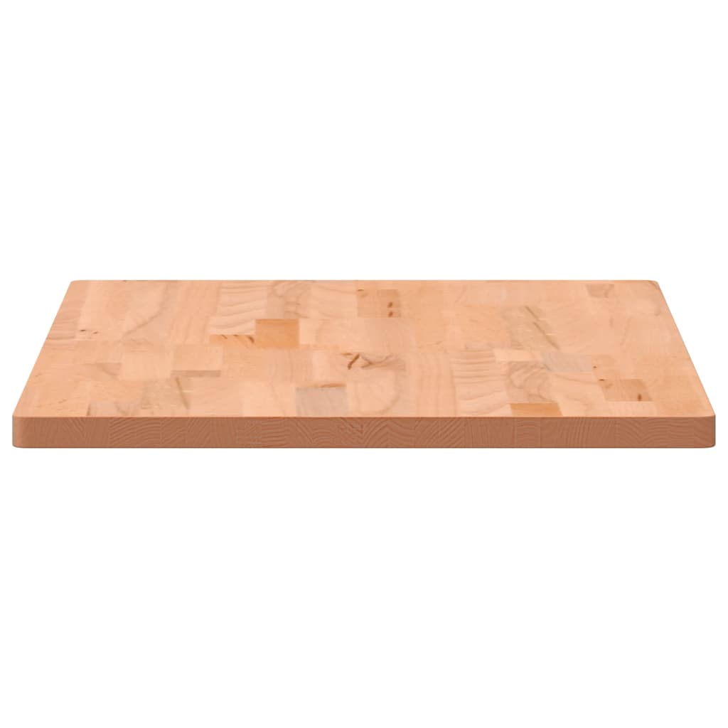 vidaXL Desk Top 80x55x2.5 cm Solid Beech Wood