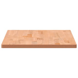 vidaXL Desk Top 80x55x2.5 cm Solid Beech Wood