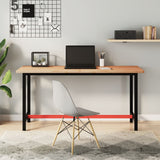 vidaXL Desk Top 80x55x2.5 cm Solid Beech Wood